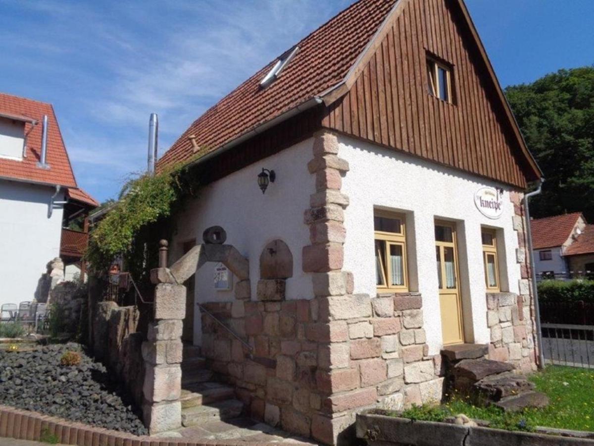Ferienhaus Zur Kleinen Kneipe ฟลาดุงเงน ภายนอก รูปภาพ